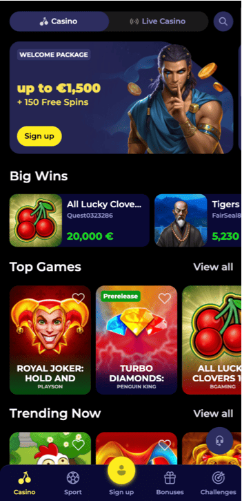 Nyxbets Casino